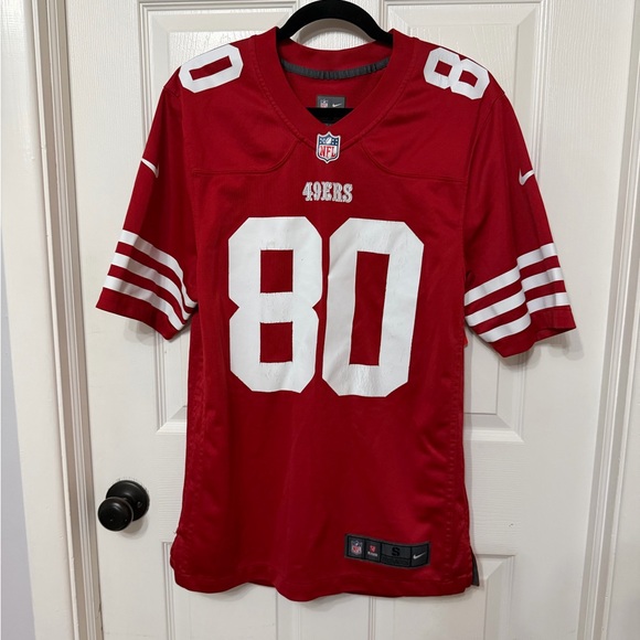 49ers retired #80 Nike x NFL on field jersey size small men’s